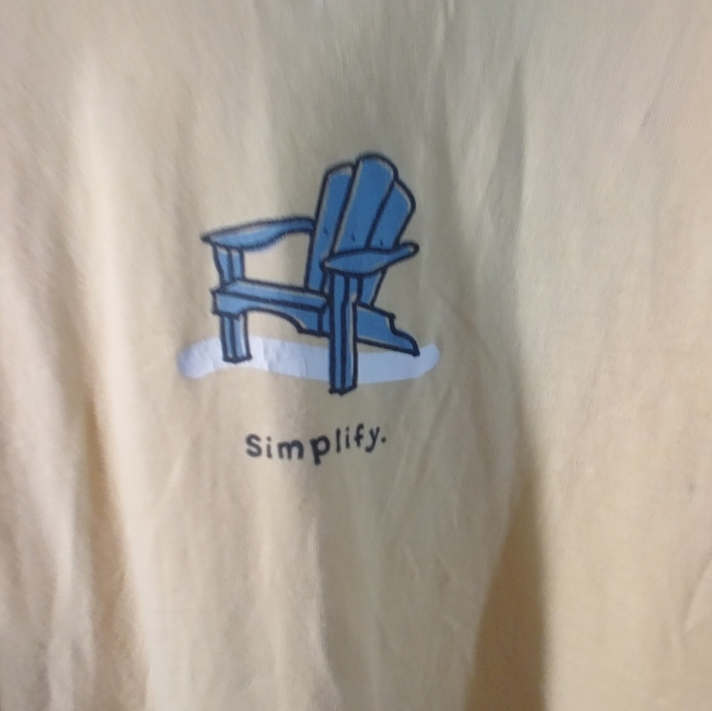 Life is Good Womens Muscle Tank " Simplify Graphic" 2XL - Picture 3 of 10